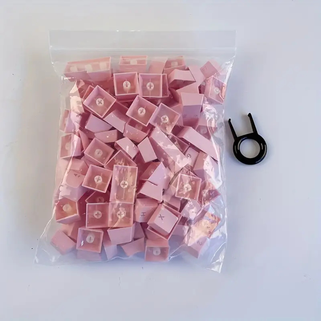 Ergonomic Keycap Set for Mechanical Keyboards – 61/87/104 Keys