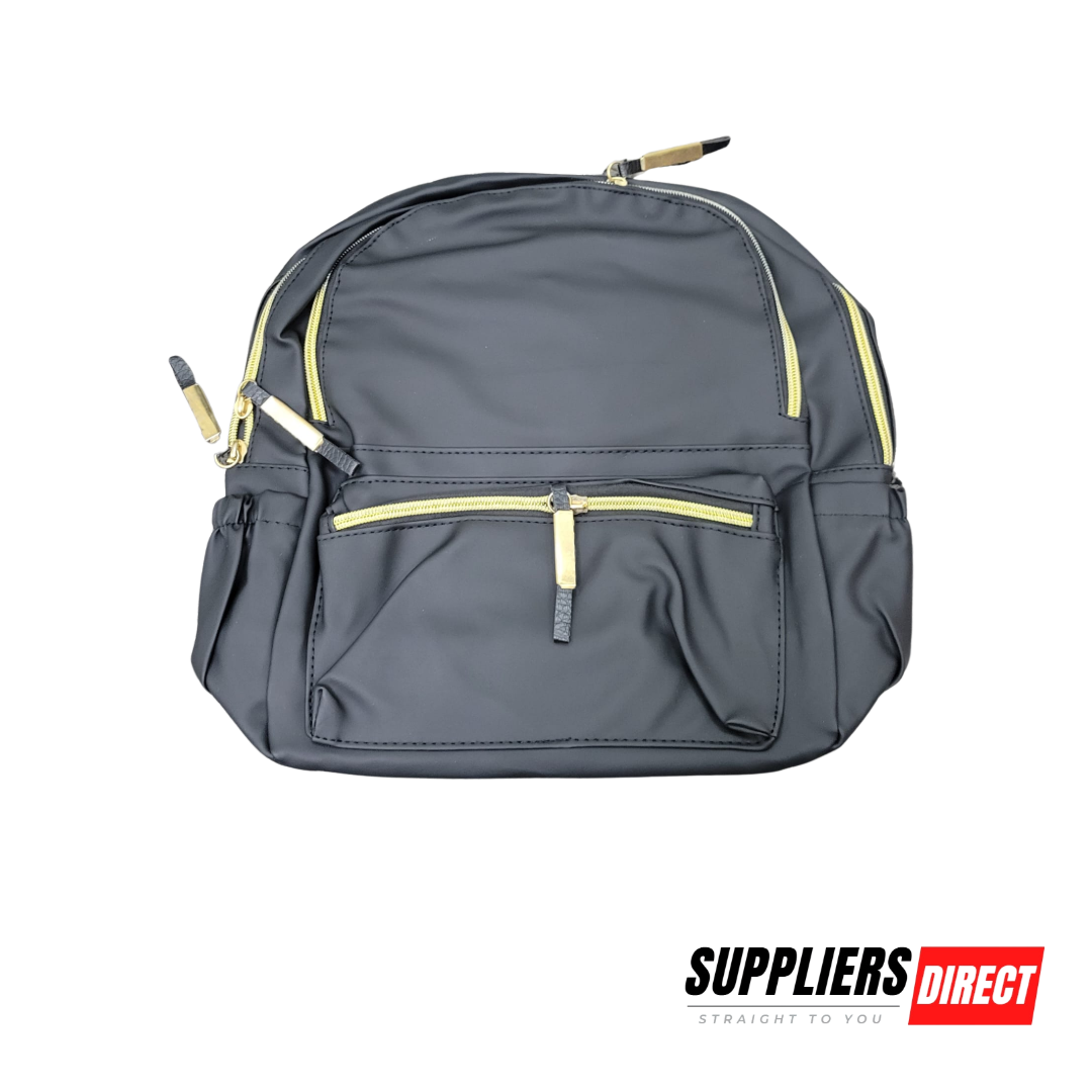 Women’s Anti-Theft Backpack – Secure Zipper Oxford Fabric Daypack for Travel, College & Work (Black)