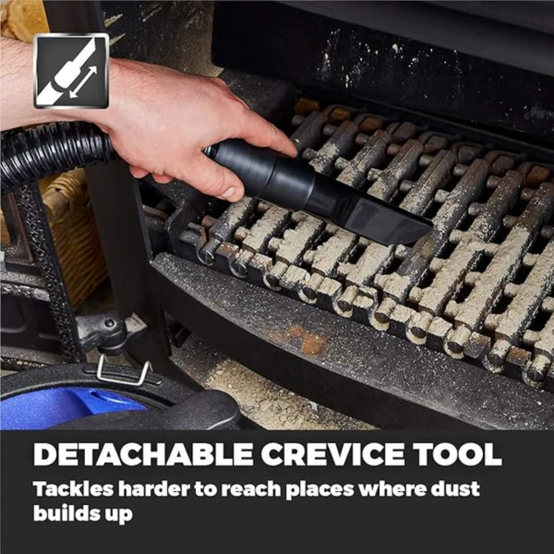 800W Ash Vacuum Cleaner 18L with HEPA Filter Lightweight Ash Hoover