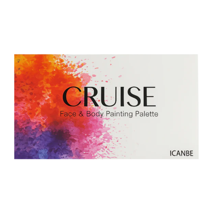 Cruise Face and Body Paint Palette – Multi Colour Face Painting Set