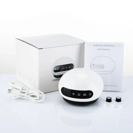 Electric Cupping and Scraping Therapy Massager – Rechargeable Suction Massage Device