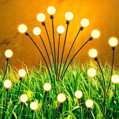 Solar Firefly Swaying Garden Lights (8 Pack) – Remote Control, 8 Lighting Modes & Long Runtime
