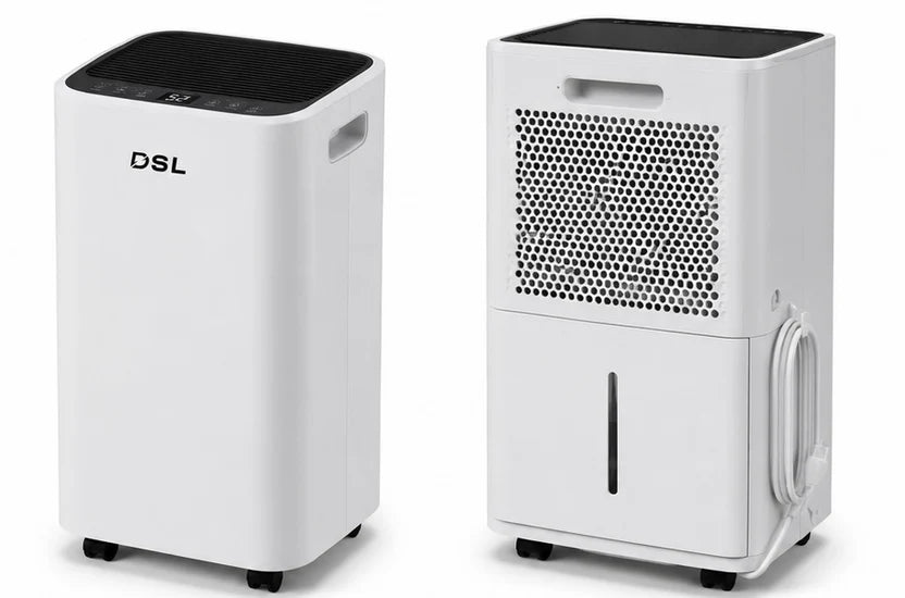 DSL 12L Electric Dehumidifier – 2000 sq. ft Coverage, Laundry Drying & Digital Control