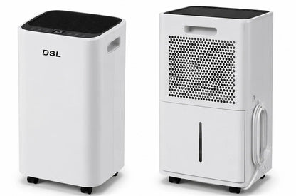 DSL 12L Electric Dehumidifier – 2000 sq. ft Coverage, Laundry Drying & Digital Control