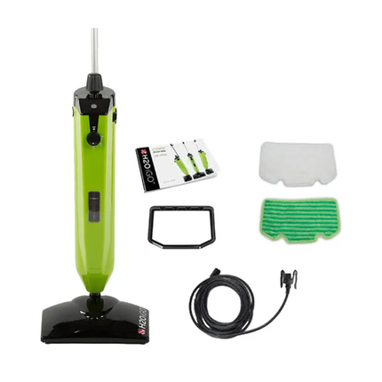 H20 iGo Hybrid Steam Mop – Upright & Handheld Steam Cleaner for Floors and Surfaces