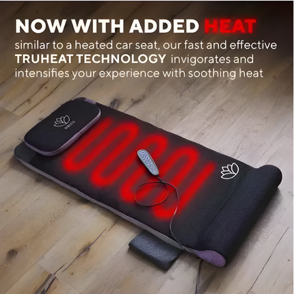 HoMedics Stretch & Heat Mat – Yoga-Inspired Full Body Massage Mat with Heat & 6 Programmes