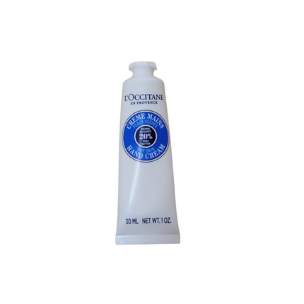 L’OCCITANE Shea Butter Hand Cream 30ml – Intensive Moisturizing Formula for Dry Hands (20% Shea Butter)