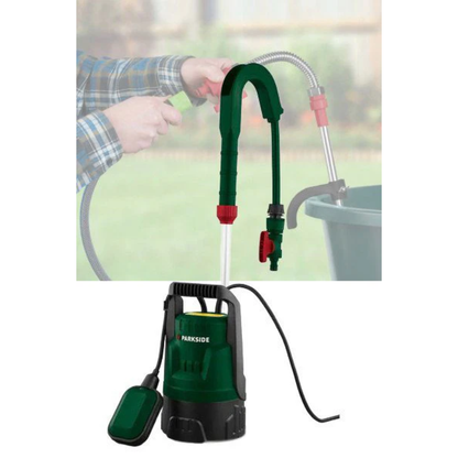 PARKSIDE Submersible Water Pump with Hose Kit – Garden, Pond & Drainage Pump
