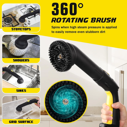 TVD SW-608 Steam Cleaner & Floor Steam Mop with 26 Accessories and 5m Power Cord