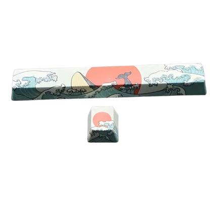 Coral Sea 6.25U Spacebar Keycap – PBT, Cherry Profile