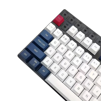 Three-Color Block 108 Keycap Set – Factory Profile
