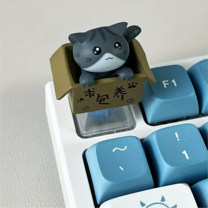 Cute Kitty ESC Keycap with Display Box – ABS Resin, Original ProfileCute Kitty ESC Keycap with Display Box – ABS Resin, Original Profile