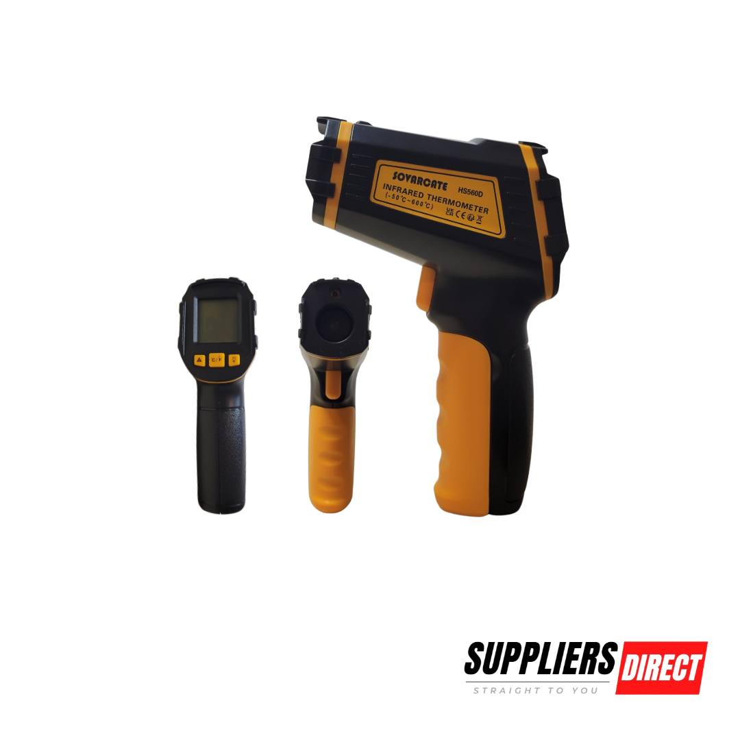 SOVERCATE Infrared Thermometer – Digital Non-Contact Temperature Gun with High/Low Range Detection