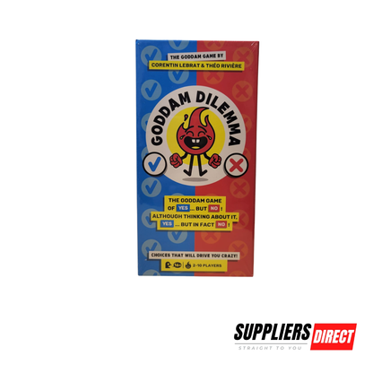 Goddam Dilemma – Hilarious Party Card Game with 10,800 Wild Dilemmas | Hachette Boardgames