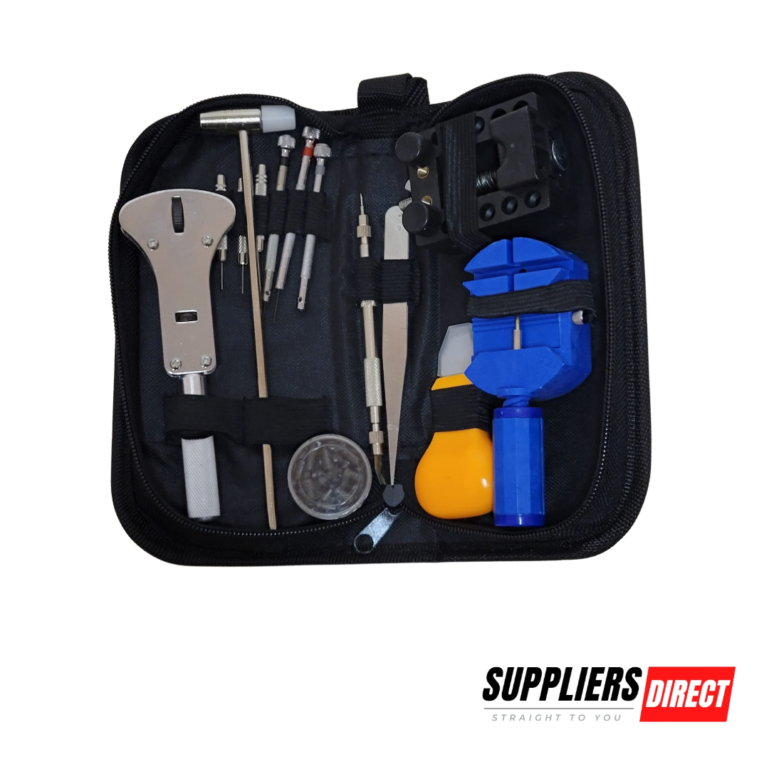 Watch Battery Replacement & Repair Kit – Complete Tool Set for Battery Change, Strap Adjustment & Case Opening