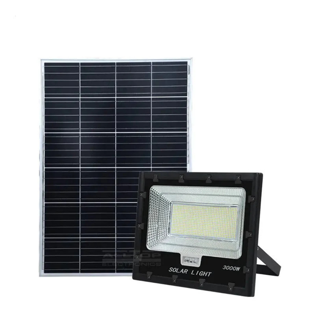 ALLTOP 3000W Solar Flood Light IP65 Outdoor LED Security Light