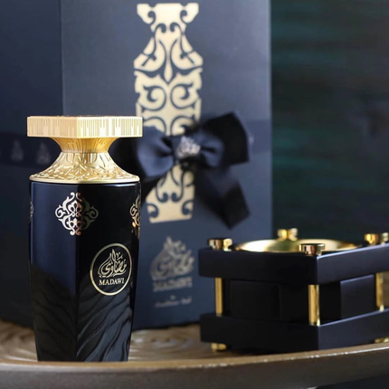 Arabian Oud Madawi Perfume 90ml – Luxury Fruity Floral Amber Fragrance