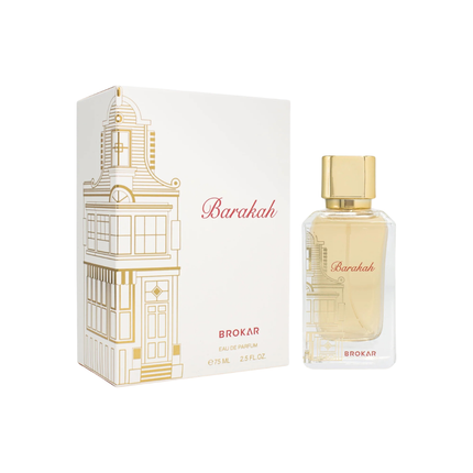 Brokar Barakah Eau de Parfum 100ml – Amber Woody Unisex Fragrance