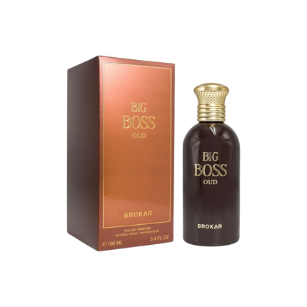 Brokar Big Boss Oud Eau de Parfum 100ml – Spicy Oud Men’s Fragrance