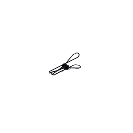 Black Mini Wire Clips 32mm – Spring Steel Paper Clips & Message Holders (12 Pack)