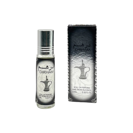 Dirham Roll On Oil 10ml – Luxury Attar Perfume Oil Unisex