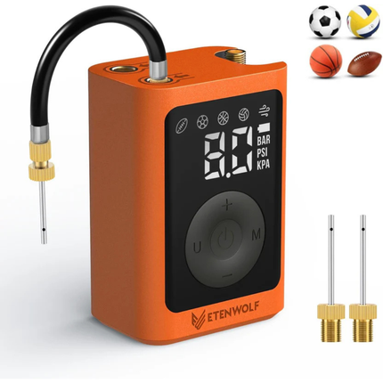 ETENWOLF P300 Plus Electric Ball Pump 3200mAh Rechargeable Smart Inflation