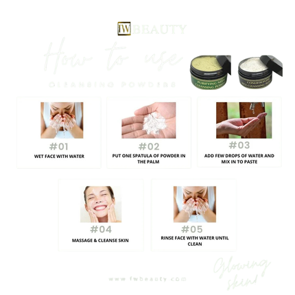 FWBeauty Conditioning Rice Cleansing Powder – Natural Face Cleanser for All Skin Types
