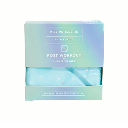 Miss Patisserie Post-Workout Aromatherapy Shower Steamers – Energising Menthol & Essential Oils