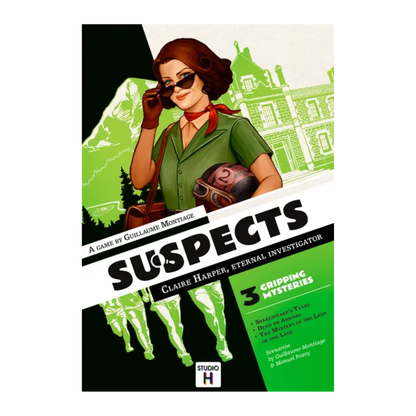 Suspects Board Game – Claire Harper Eternal Investigator Mystery Card Game by Studio H