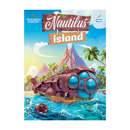 Nautilus Island Board Game – Family Strategy Game of Treasure Hunting, Exploration and Adventure