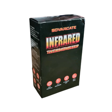 SOVERCATE Infrared Thermometer – Digital Non-Contact Temperature Gun with High/Low Range Detection