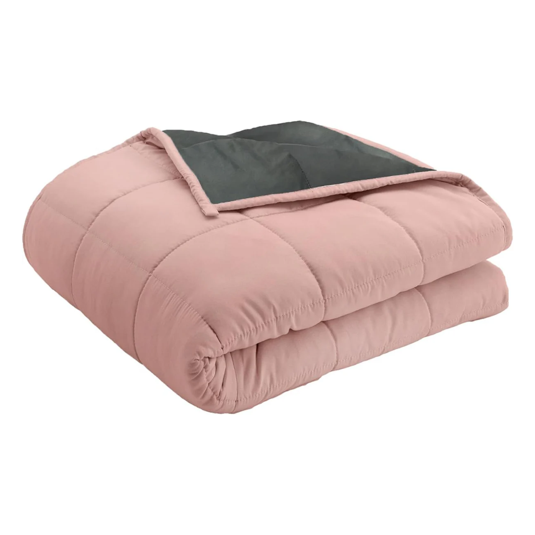 GC Large Weighted Reversible Blanket 150 × 200 cm – Microfiber Deep Pressure Comfort Throw