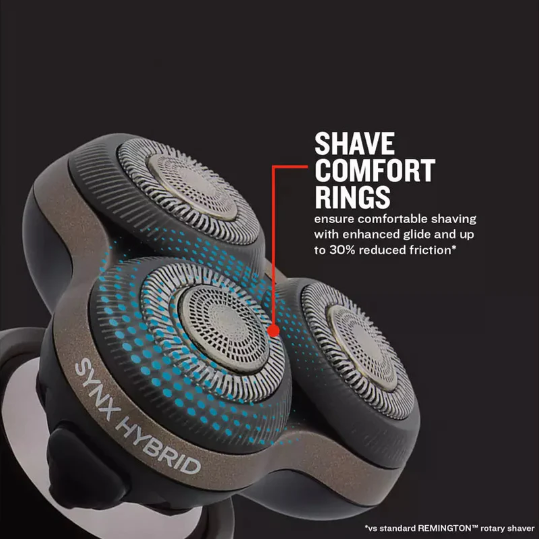 Remington Limitless X9 Electric Shaver – Ultra-Flex Foil & Rotary Hybrid Razor for Men