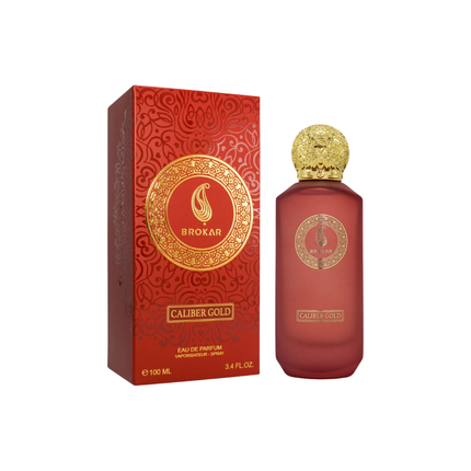 Brokar Caliber Gold Eau de Parfum 100ml – Amber Woody Fragrance