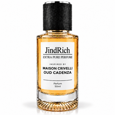 JindRich 50ml Extra Pure Perfume inspired by Maison Crivelli Oud Cadenza