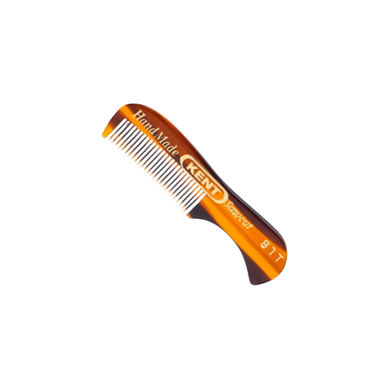 Kent Beard & Moustache Comb 73mm – Handmade Fine Tooth Grooming Comb