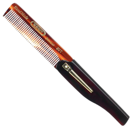 Kent Folding Comb – Handmade Cellulose Acetate Hair Comb for Men & Women