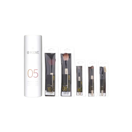 Kent Make Up Brush Gift Set – 5 Piece Professional Travel Brush Kit