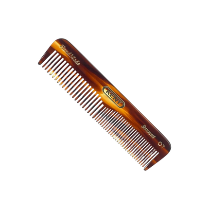 Kent Pocket Comb 110mm – Handmade Coarse & Fine Tooth Hair Comb