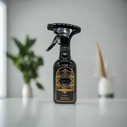 Lattafa Badee Al Oud Room Spray 450ml – Luxury Oud Home Fragrance