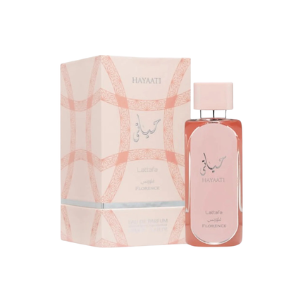 Lattafa Hayaati Florence Eau de Parfum 100ml – Fruity Floral Vanilla Fragrance