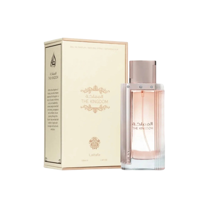 Lattafa The Kingdom For Her Eau de Parfum 100ml – Fruity Floral Fragrance