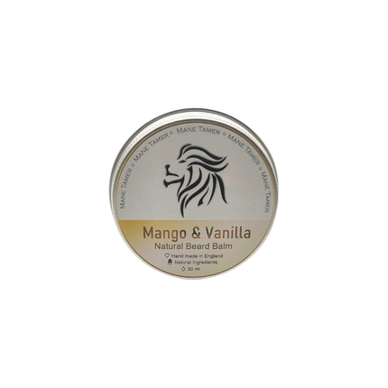Mango Vanilla Beard Balm 30ml – Natural Beard Styling & Conditioning Balm