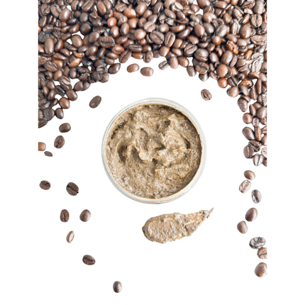 Millionaire Organic Coffee Cream Face Scrub & Masque – Exfoliating Coffee Cleanser