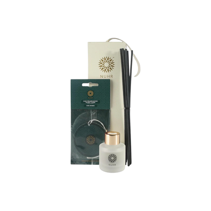Oud Arabia Mini Diffuser Gift Set – Reed Diffuser & Scent Card 50ml