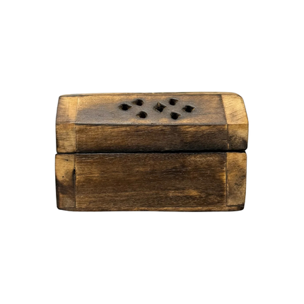 Miniature Incense Gift Set – Wooden Incense Holder with 10 Sticks