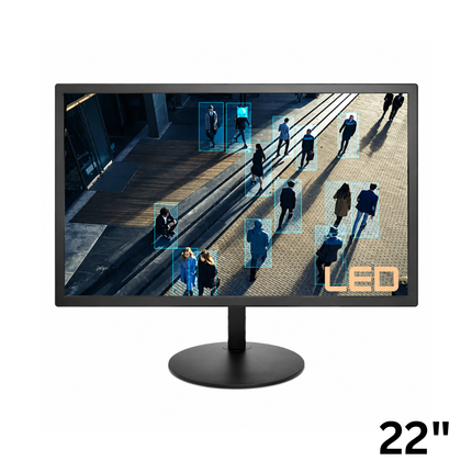 22" Ultra-Thin Full HD LCD Monitor 5ms HDMI DP USB Wall Mountable Monitor