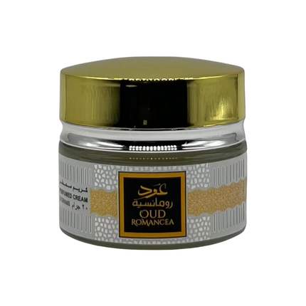 Oud Romancea Perfumed Cream 20g – Amber Woody Fragrance Balm