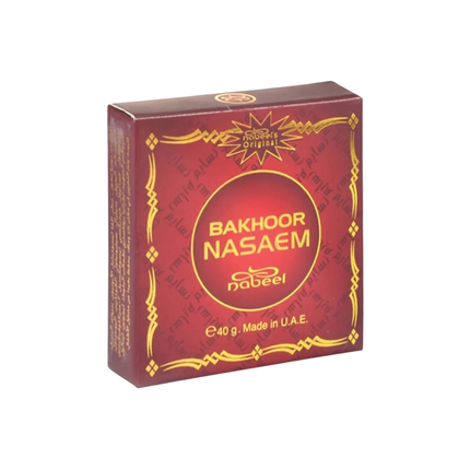 Oudh Nasaem Bakhoor 40g – Sandalwood, Oud & Amber Incense