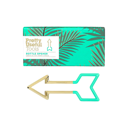 Pretty Useful Tools Arrow Bottle Opener – Gold Stainless Steel Mint Finish
